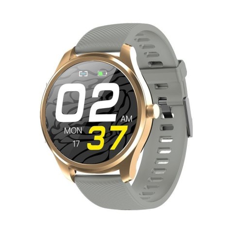 G. Rossi SMARTWATCH MĘSKI G. Rossi SW012-5 gold/gray + dodatkowa BRANSOLETA (sg007e)