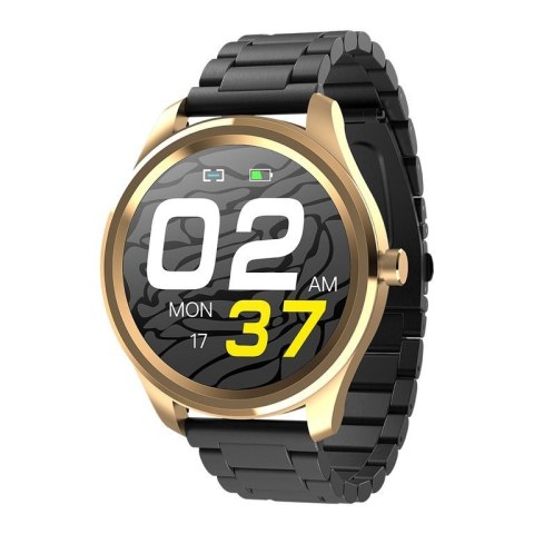 G. Rossi SMARTWATCH MĘSKI G. Rossi SW012-5 gold/gray + dodatkowa BRANSOLETA (sg007e)