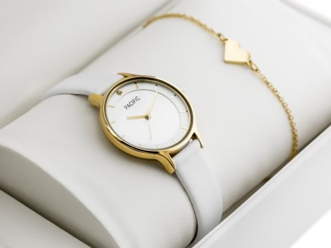 Pacific ZEGAREK DAMSKI PACIFIC X6133 - komunia komplet prezentowy (zy679a)