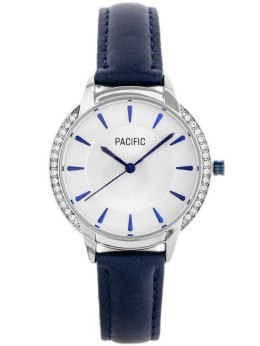 Pacific ZEGAREK DAMSKI PACIFIC X6167 - pasek - granat (zy661b)