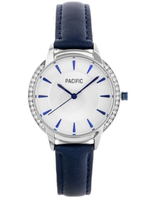Pacific ZEGAREK DAMSKI PACIFIC X6167 - pasek - granat (zy661b)