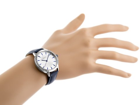 Pacific ZEGAREK DAMSKI PACIFIC X6167 - pasek - granat (zy661b)