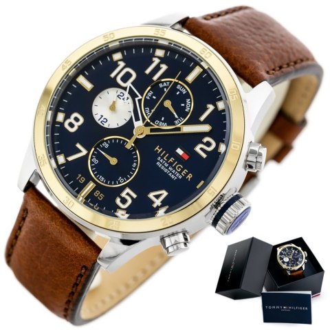 Tommy Hilfiger ZEGAREK MĘSKI TOMMY HILFIGER 1791137 TRENT (zf002b)