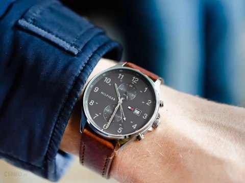 Tommy Hilfiger ZEGAREK MĘSKI TOMMY HILFIGER 1791710 WEST + BOX