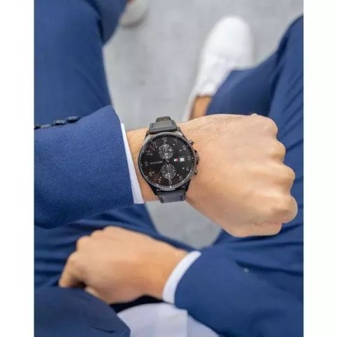 Tommy Hilfiger ZEGAREK MĘSKI TOMMY HILFIGER 1791711 WEST (zf020c)