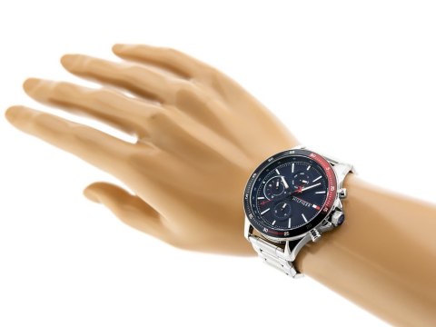 Tommy Hilfiger ZEGAREK MĘSKI TOMMY HILFIGER 1791718 BANK (zf022a)