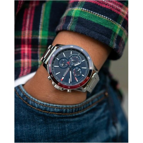 Tommy Hilfiger ZEGAREK MĘSKI TOMMY HILFIGER 1791718 BANK (zf022a)