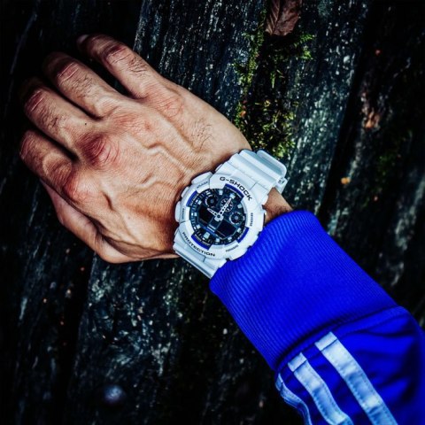 Casio ZEGAREK MĘSKI CASIO G-SHOCK GA-100B-7AER (zd135g) + BOX