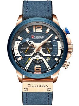 Curren ZEGAREK MĘSKI CURREN 8329 (zc027e) - CHRONOGRAF + BOX