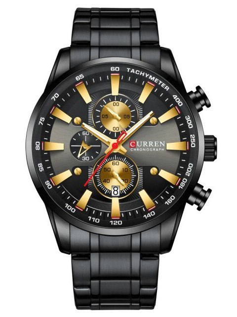 Curren ZEGAREK MĘSKI CURREN 8351 (zc022c) CHRONOGRAF +BOX