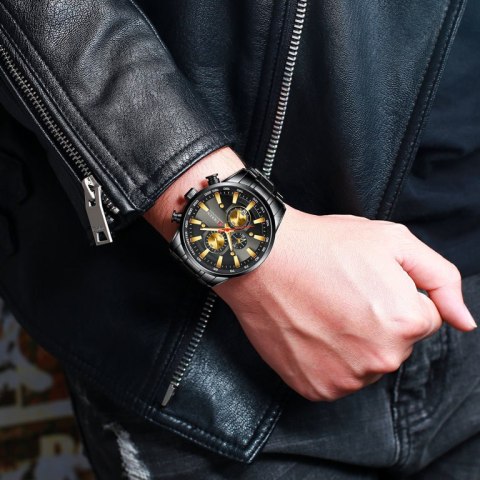Curren ZEGAREK MĘSKI CURREN 8351 (zc022c) CHRONOGRAF +BOX