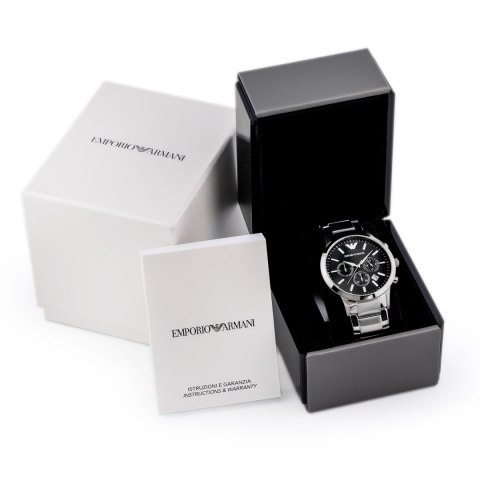Emporio Armani ZEGAREK MĘSKI EMPORIO ARMANI AR2434 - RENATO + BOX