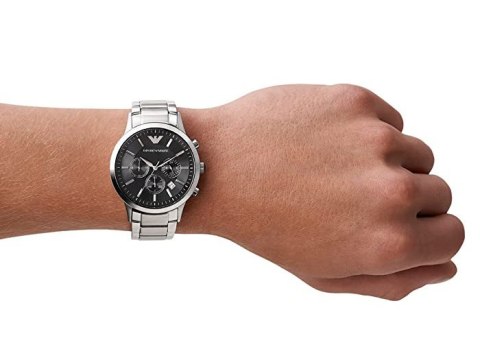 Emporio Armani ZEGAREK MĘSKI EMPORIO ARMANI AR2434 - RENATO + BOX
