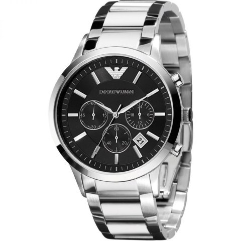 Emporio Armani ZEGAREK MĘSKI EMPORIO ARMANI AR2434 - RENATO + BOX