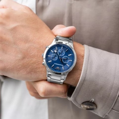 Emporio Armani ZEGAREK MĘSKI EMPORIO ARMANI AR2448 - RENATO