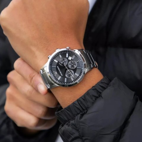 Emporio Armani ZEGAREK MĘSKI EMPORIO ARMANI AR2460 (zi002a)