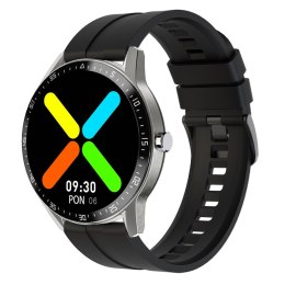G. Rossi SMARTWATCH MĘSKI G. Rossi SW018-1 silver/black (sg012a) WŁASNE TARCZE