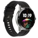 G. Rossi SMARTWATCH MĘSKI G. Rossi SW018-1 silver/black (sg012a) WŁASNE TARCZE