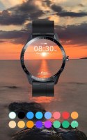 G. Rossi SMARTWATCH MĘSKI G. Rossi SW018-1 silver/black (sg012a) WŁASNE TARCZE