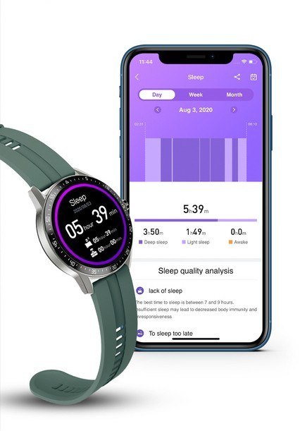 G. Rossi SMARTWATCH MĘSKI G. Rossi SW018-1 silver/black (sg012a) WŁASNE TARCZE