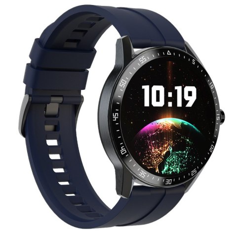 G. Rossi SMARTWATCH MĘSKI G. Rossi SW018-5 black/blue (sg012e) WŁASNE TARCZE