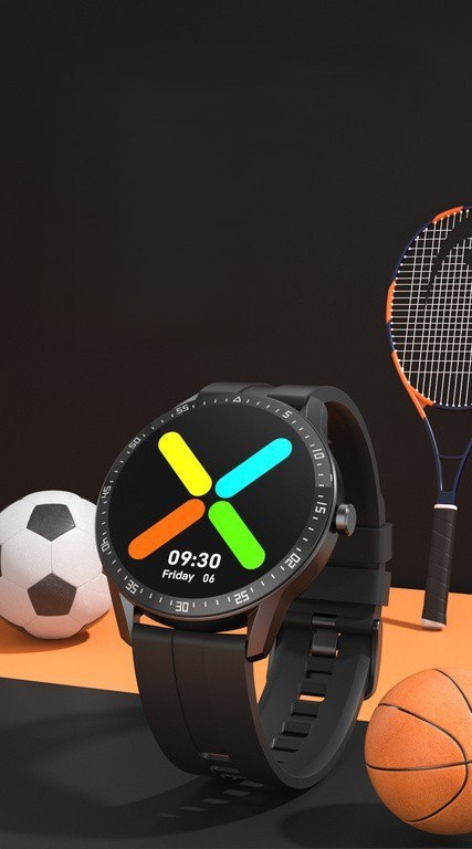 G. Rossi SMARTWATCH MĘSKI G. Rossi SW018-5 black/blue (sg012e) WŁASNE TARCZE