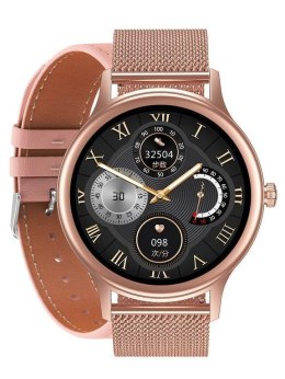 Pacific SMARTWATCH DAMSKI PACIFIC 18-1 - BRANSOLETA + PASEK: Rosegold / Różowy (sy015a)