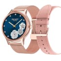 Pacific SMARTWATCH DAMSKI PACIFIC 18-1 - BRANSOLETA + PASEK: Rosegold / Różowy (sy015a)