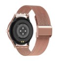 Pacific SMARTWATCH DAMSKI PACIFIC 18-2 - BRANSOLETA + PASEK: Rosegold / Biały (sy015b)