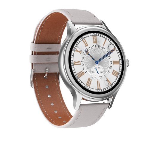 Pacific SMARTWATCH DAMSKI PACIFIC 18-2 - BRANSOLETA + PASEK: Rosegold / Biały (sy015b)