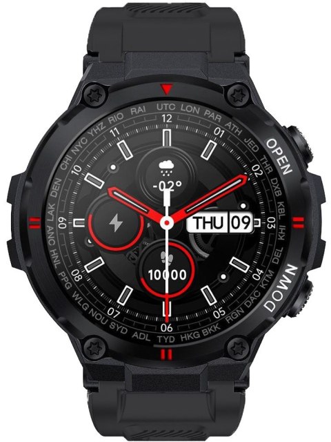 Gravity SMARTWATCH MĘSKI GRAVITY GT7-1 - WYKONYWANIE POŁĄCZEŃ (sg016a)