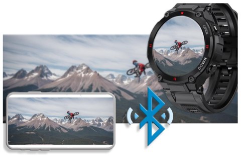 Gravity SMARTWATCH MĘSKI GRAVITY GT7-1 - WYKONYWANIE POŁĄCZEŃ (sg016a)