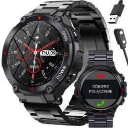 Gravity SMARTWATCH MĘSKI GRAVITY GT7-2 - WYKONYWANIE POŁĄCZEŃ (sg016b)