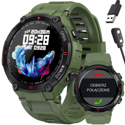 Gravity SMARTWATCH MĘSKI GRAVITY GT7-3 - WYKONYWANIE POŁĄCZEŃ (sg016c)
