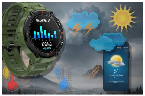 Gravity SMARTWATCH MĘSKI GRAVITY GT7-3 - WYKONYWANIE POŁĄCZEŃ (sg016c)