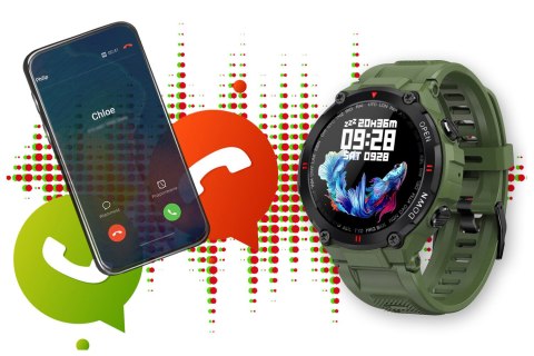 Gravity SMARTWATCH MĘSKI GRAVITY GT7-3 - WYKONYWANIE POŁĄCZEŃ (sg016c)