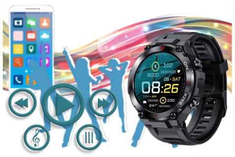 Gravity SMARTWATCH MĘSKI GRAVITY GT8-1 - z GPS (sg017a)