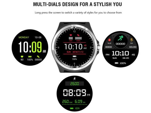 Pacific SMARTWATCH MĘSKI PACIFIC 26-5 - WYKONYWANIE POŁĄCZEŃ (sy021d)