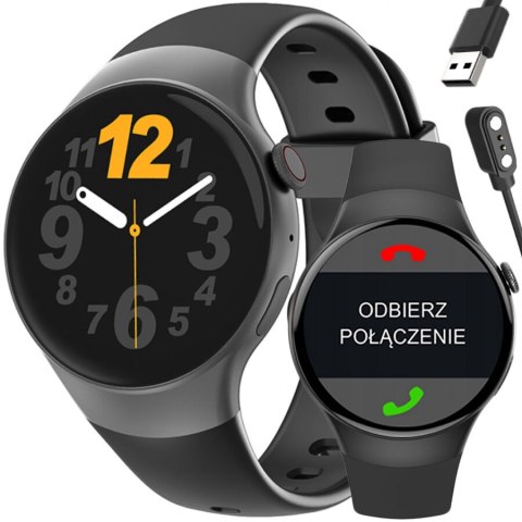 Rubicon SMARTWATCH MĘSKI Rubicon RNCE87 - WYKONYWANIE POŁĄCZEŃ (sr031a)