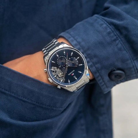 Tommy Hilfiger ZEGAREK MĘSKI TOMMY HILFIGER 1710448 BAKER (zf053a