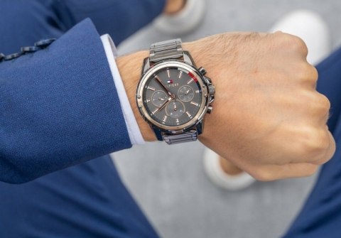 Tommy Hilfiger ZEGAREK MĘSKI TOMMY HILFIGER 1791790 MASON (zf035c)