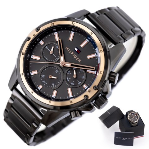 Tommy Hilfiger ZEGAREK MĘSKI TOMMY HILFIGER 1791790 MASON (zf035c)