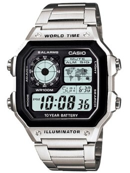 Casio ZEGAREK MĘSKI CASIO AE-1200WHD-1A (zd159a) + BOX