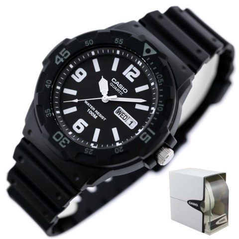Casio ZEGAREK MĘSKI CASIO MRW-200H-1B2 (zd147b) + BOX