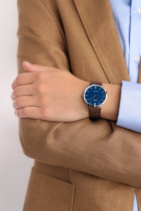 Casio ZEGAREK MĘSKI CASIO MTP-VT01L-2B + BOX