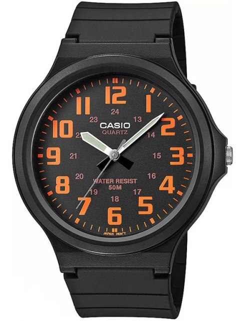Casio ZEGAREK MĘSKI CASIO MW-240-4B (zd166f) - KLASYKA + BOX