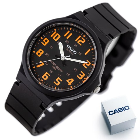 Casio ZEGAREK MĘSKI CASIO MW-240-4B (zd166f) - KLASYKA + BOX
