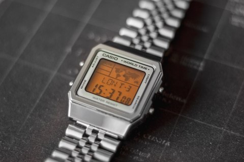Casio ZEGAREK MĘSKI CASIO VINTAGE A500WA-7 (zd158b) + BOX