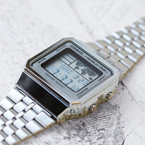 Casio ZEGAREK MĘSKI CASIO VINTAGE A500WA-7 (zd158b) + BOX