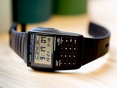Casio ZEGAREK MĘSKI CASIO VINTAGE DATABANK DBC-32-1A + BOX